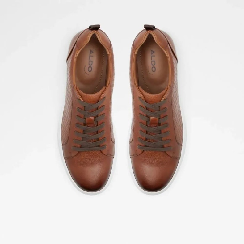 Aldo Holmes Herre Lav Top Sneaker Cognac Mode