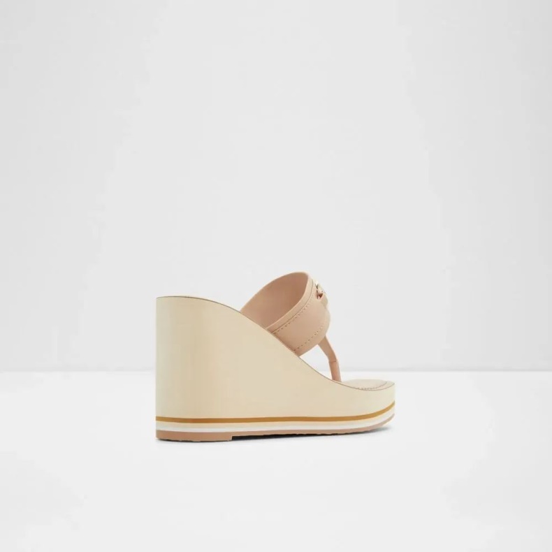 Mode Aldo Bone Ibaraki Sandal Med T-strop Til Kvinder