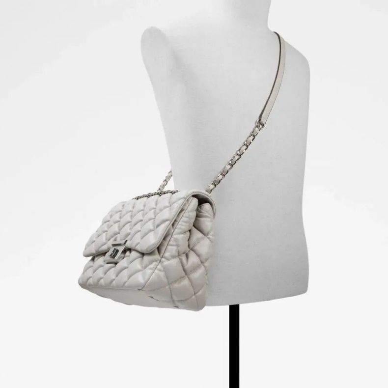 Aldo Fashion Lysegrå Ilsa Håndtaske Til Kvinder Crossbody