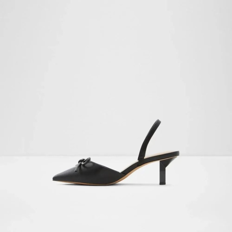 Mode Sort Aldo Javaleria Slip-on Killingehæl Til Kvinder