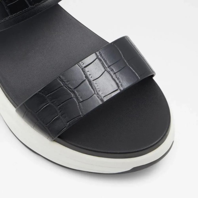 Sort Jennerena Kvinders Todelt Kile Sandal Aldo Mode