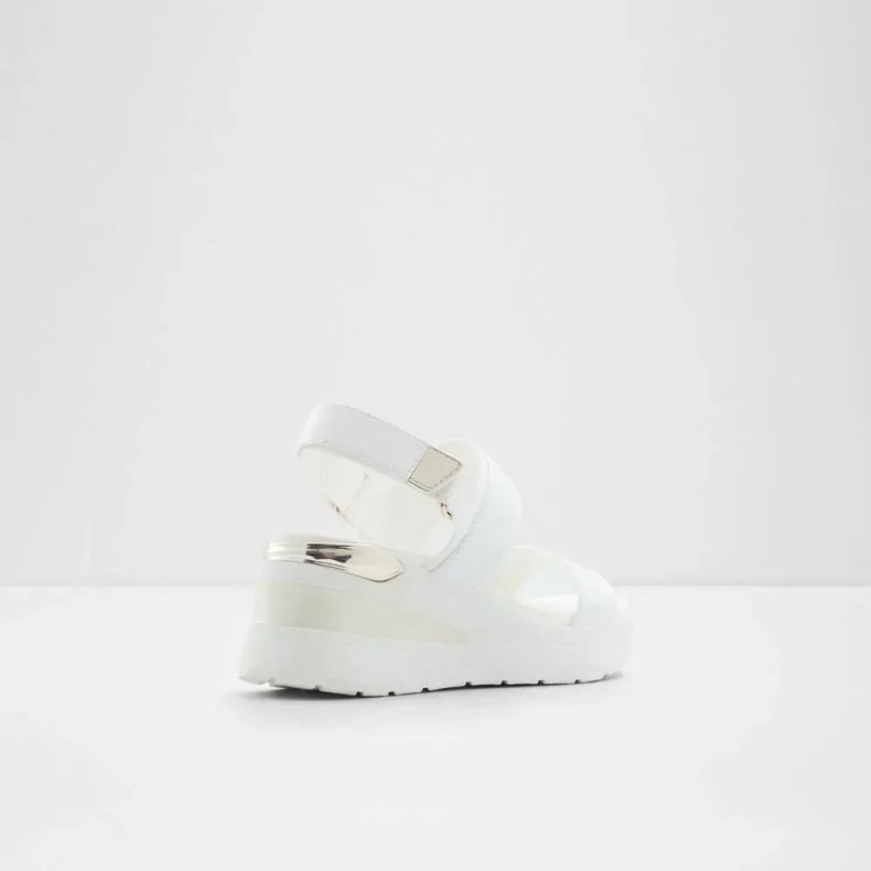 Jennerena Kvinders Todelt Kile Sandal Aldo Mode Hvid