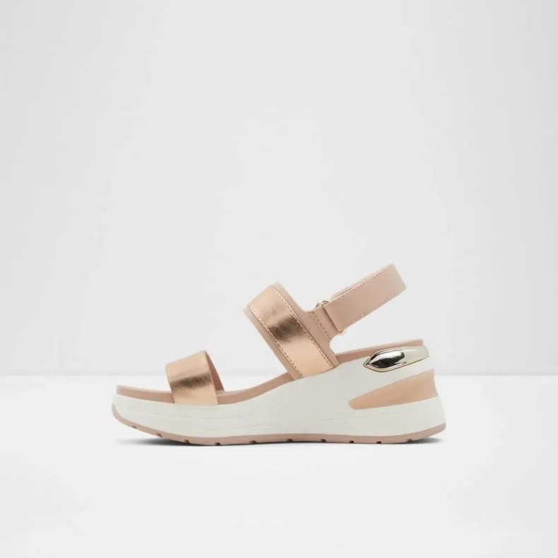 Jennerena Kvinders Todelt Kile Sandal Fashion Rose-guld Aldo