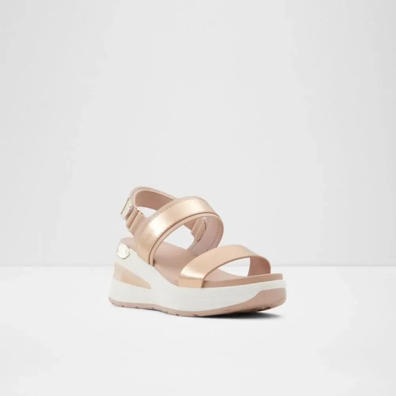 Jennerena Kvinders Todelt Kile Sandal Fashion Rose-guld Aldo