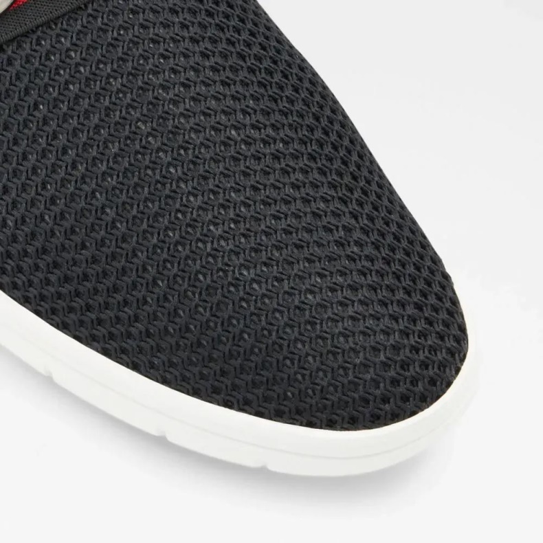 Aldo Fashion Sort Kaeriven Slip-on Sneaker Til Mænd