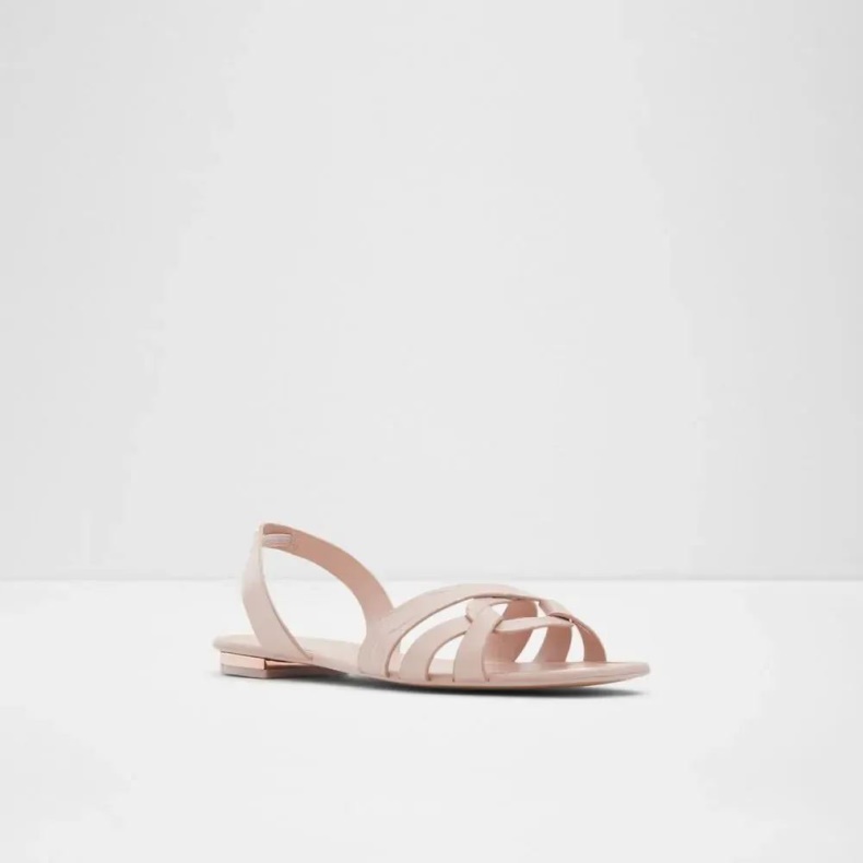 Aldo Fashion Khristen Kvinders Flade Sandal Lys-pink