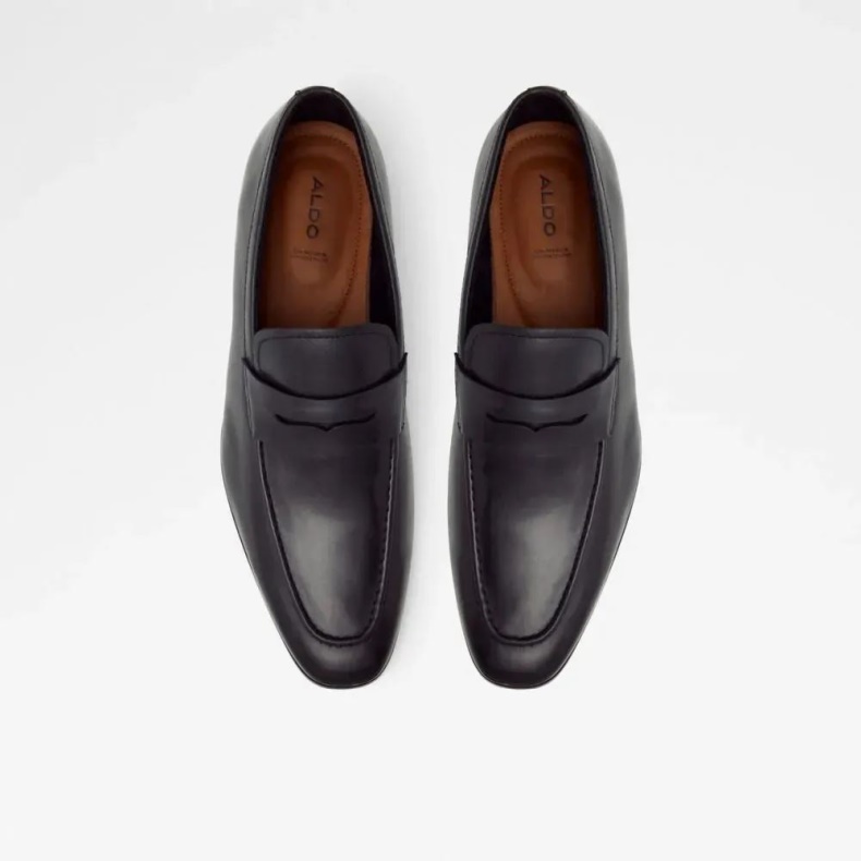 Kooperflex Mænds Slip On Loafer Kjole Sko Mode åben-sort Aldo