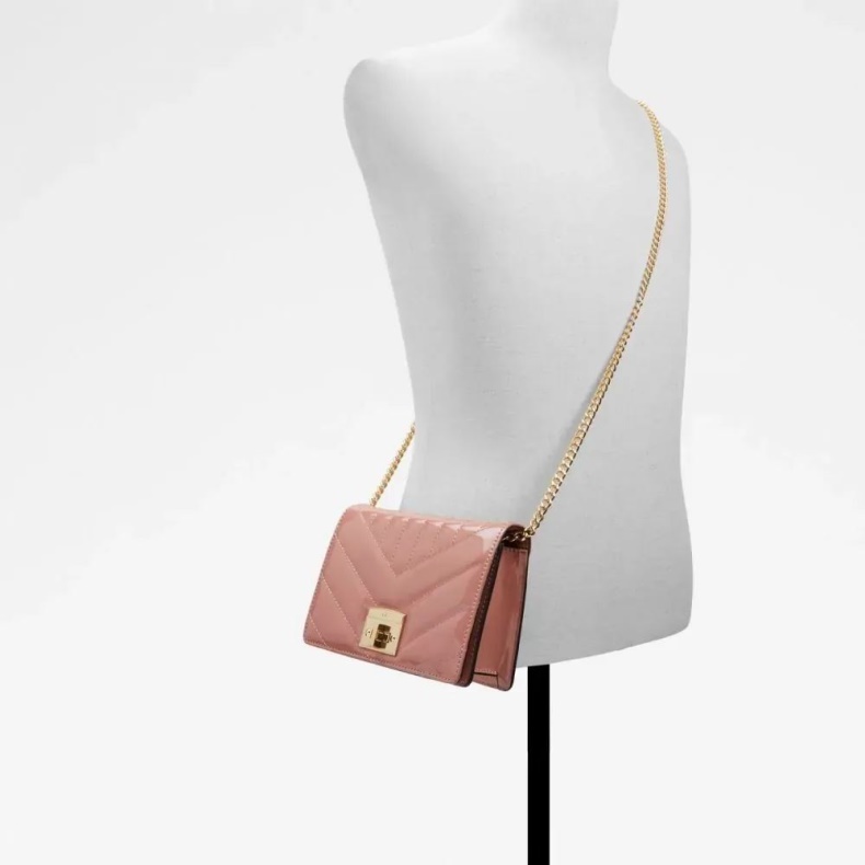 Aldo Mode Anden Pink Kulkyne Håndtaske Til Kvinder Crossbody