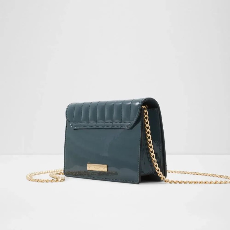 Aldo Kulkyne Håndtaske Til Kvinder Crossbody Blågrøn Mode