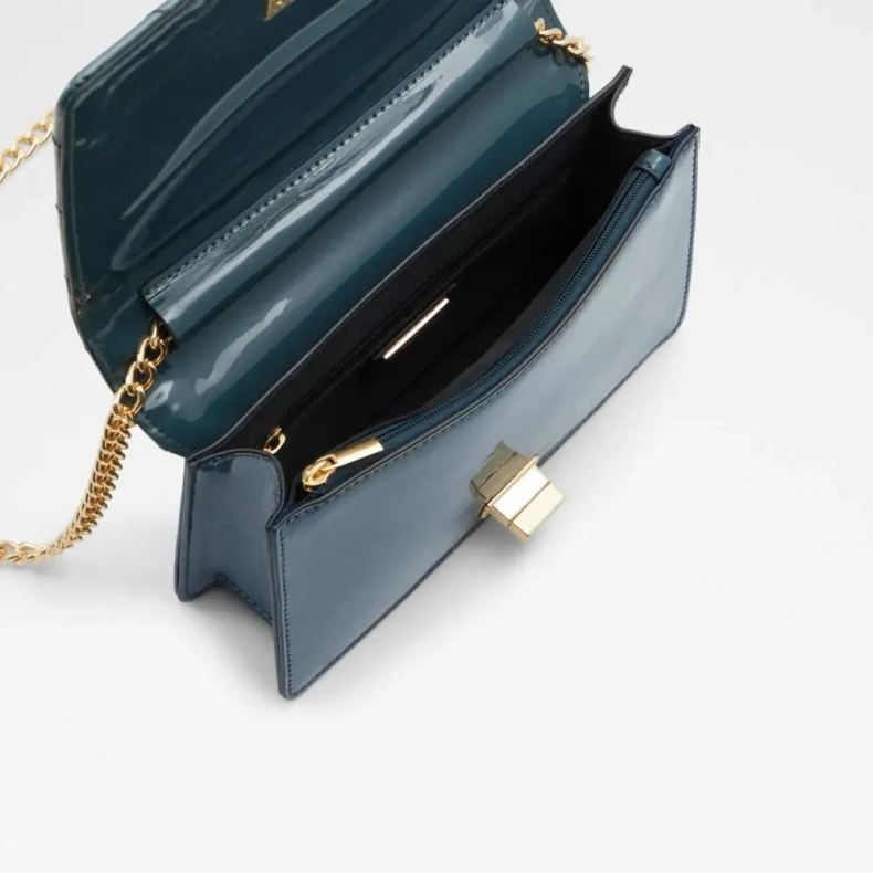 Aldo Kulkyne Håndtaske Til Kvinder Crossbody Blågrøn Mode