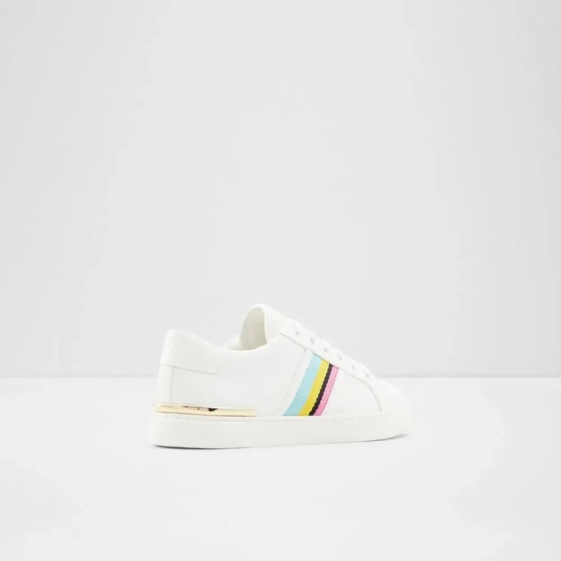 Hvid Aldo Fashion Kwena Lav Top Sneaker Til Kvinder