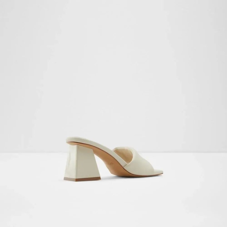 Mode Anden Hvid Aldo Kylah Slip-on Sandal Til Kvinder