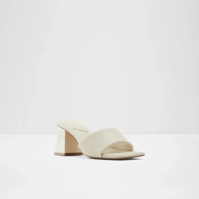 Mode Anden Hvid Aldo Kylah Slip-on Sandal Til Kvinder