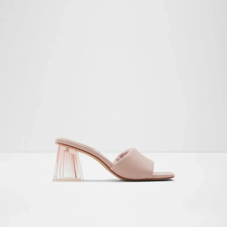 Kylah Slip-on Sandal Med Hæl Til Kvinder Lys Pink Aldo Mode