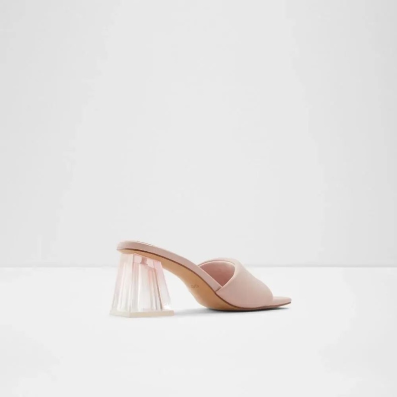 Kylah Slip-on Sandal Med Hæl Til Kvinder Lys Pink Aldo Mode