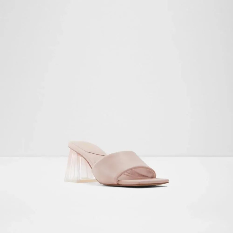 Kylah Slip-on Sandal Med Hæl Til Kvinder Lys Pink Aldo Mode