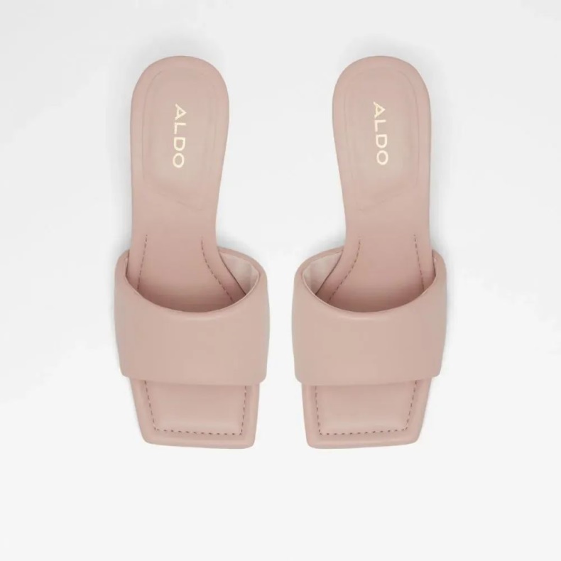 Kylah Slip-on Sandal Med Hæl Til Kvinder Lys Pink Aldo Mode