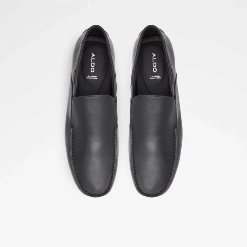 Aldo Fashion åben-sort Leibelt Slip-on Loafer Til Mænd
