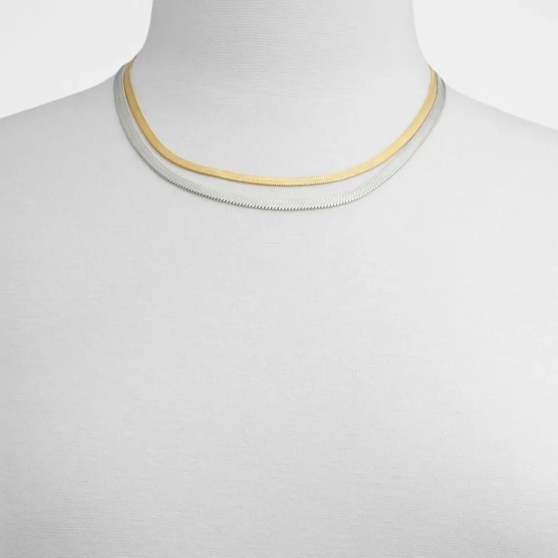 Aldo Metallic Multi Ledegyn Dame Tilbehør Halskæde Aldo Mode Mode