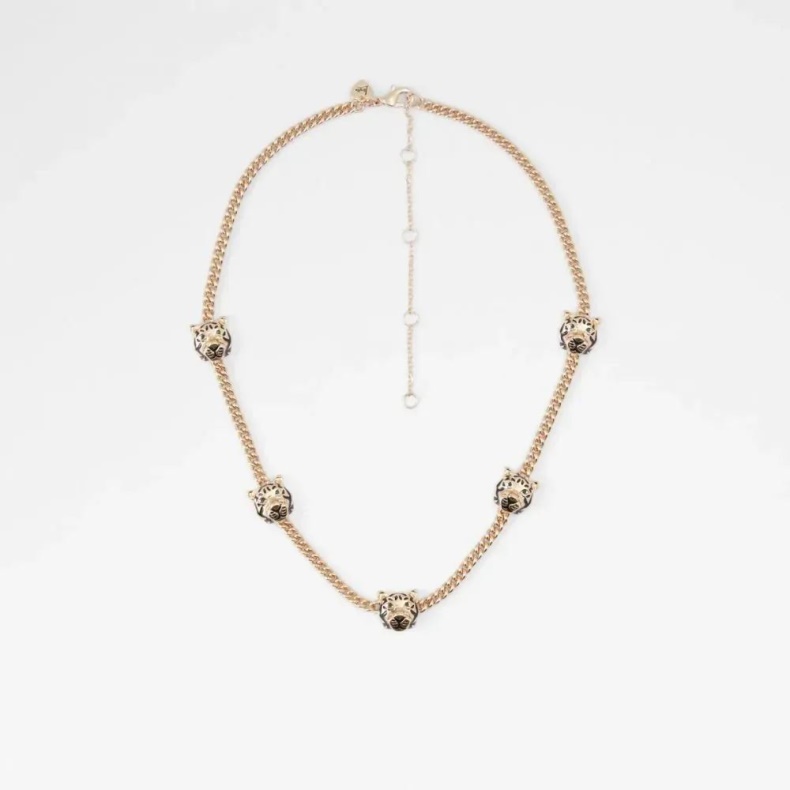 Mode Guld Legavia Dametilbehør Enkeltstrenget Halskæde Aldo