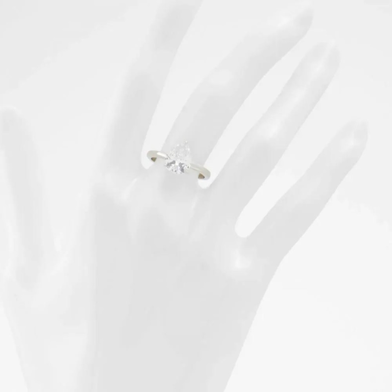 Sølv/klar Multi Legialin Dametilbehør Ring Aldo Mode