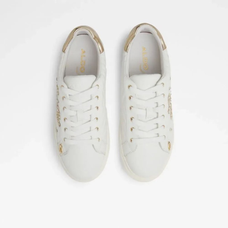 Aldo Lovenow Lav Top Sneaker Til Kvinder Aldo Mode Guld Mode