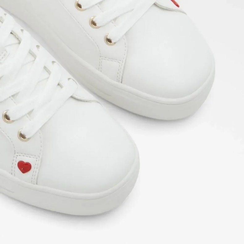 Hvid Multi Lovemore Kvinders Lav Top Sneaker Aldo Mode
