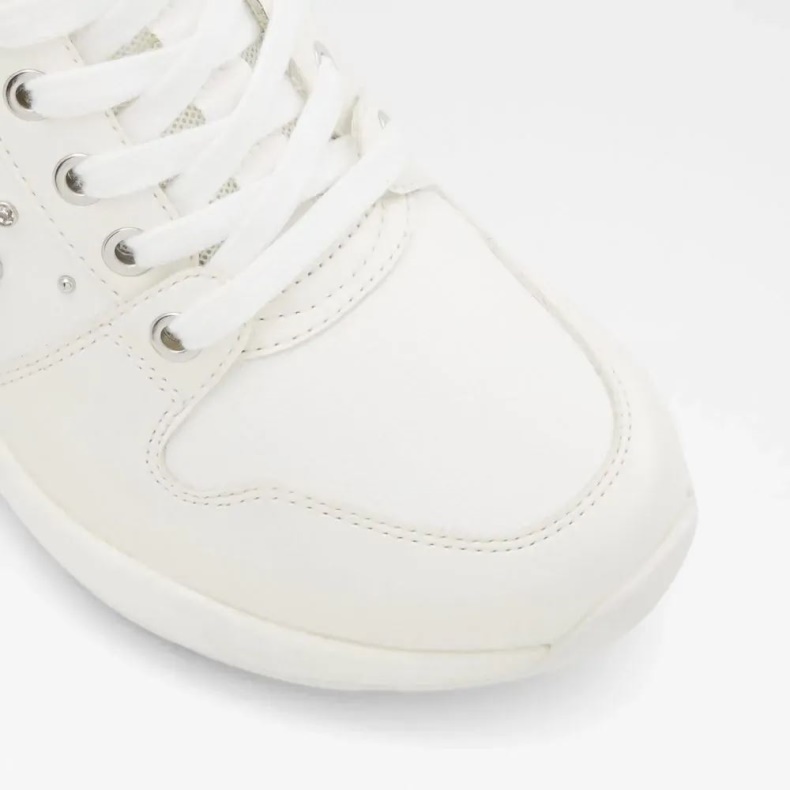 Aldo Lulua Kvinders Wedge Sneaker Hvid Mode