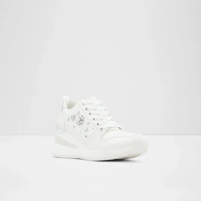Lulua Kvinders Wedge Sneaker Fashion Hvid Aldo