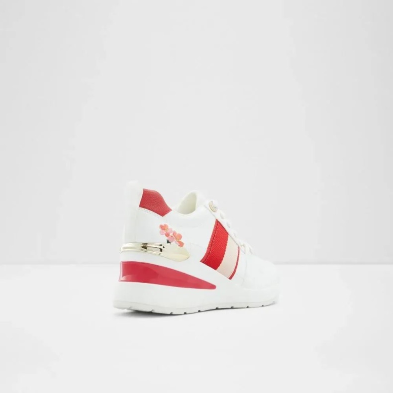 Anden Rød Mode Aldo Lucky Kvinders Wedge Sneaker
