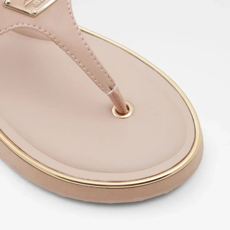 Aldo Mode Lyserød Manaberiel Strandsandal Til Kvinder