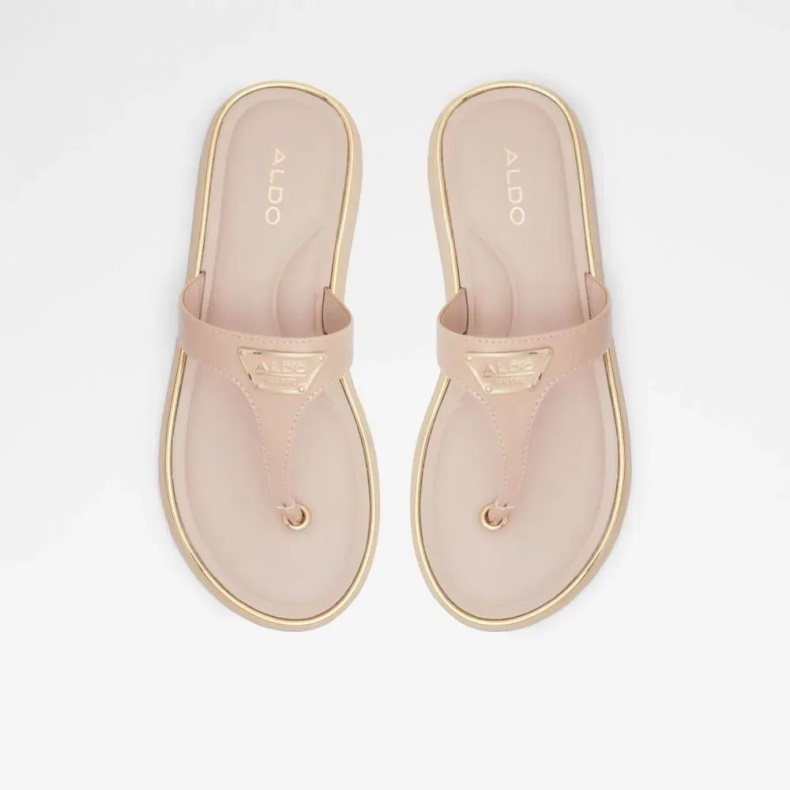 Aldo Mode Lyserød Manaberiel Strandsandal Til Kvinder