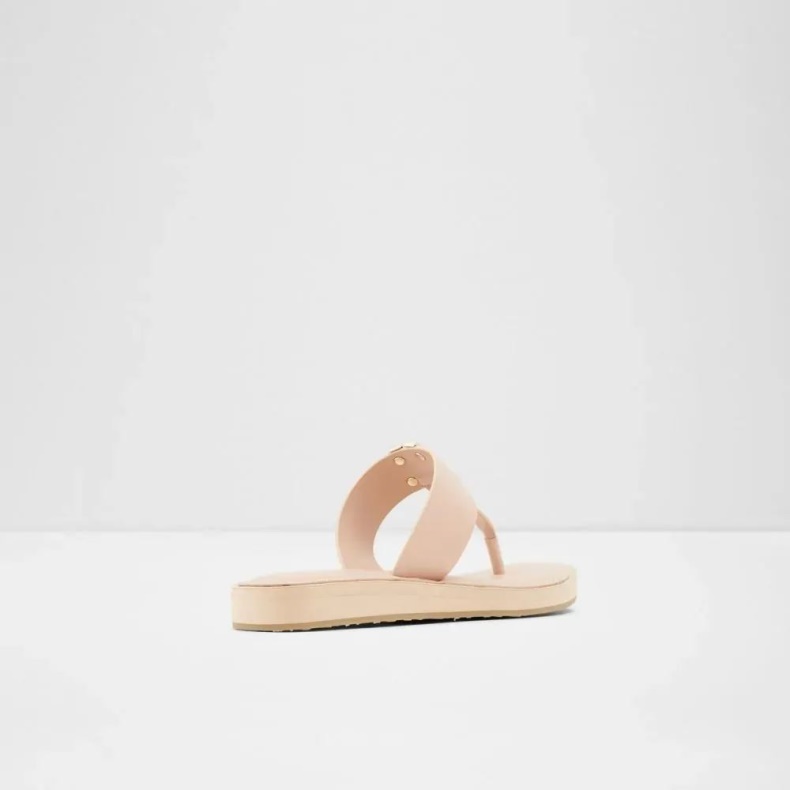 Bone Malibu Kvinders Flad String Sandal Aldo Mode