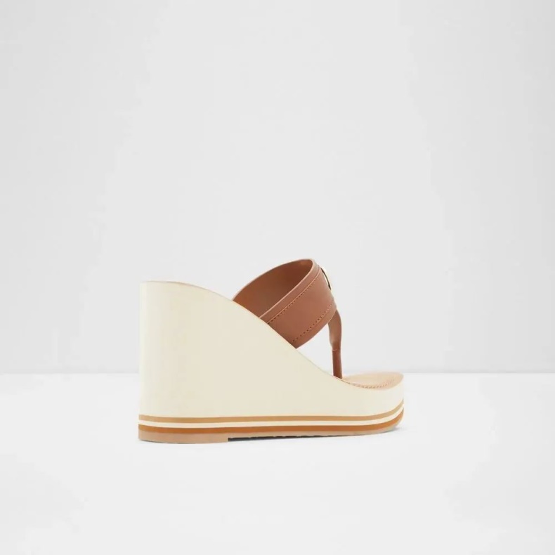 Cognac Mode Aldo Macarenia Kilesandal Til Kvinder