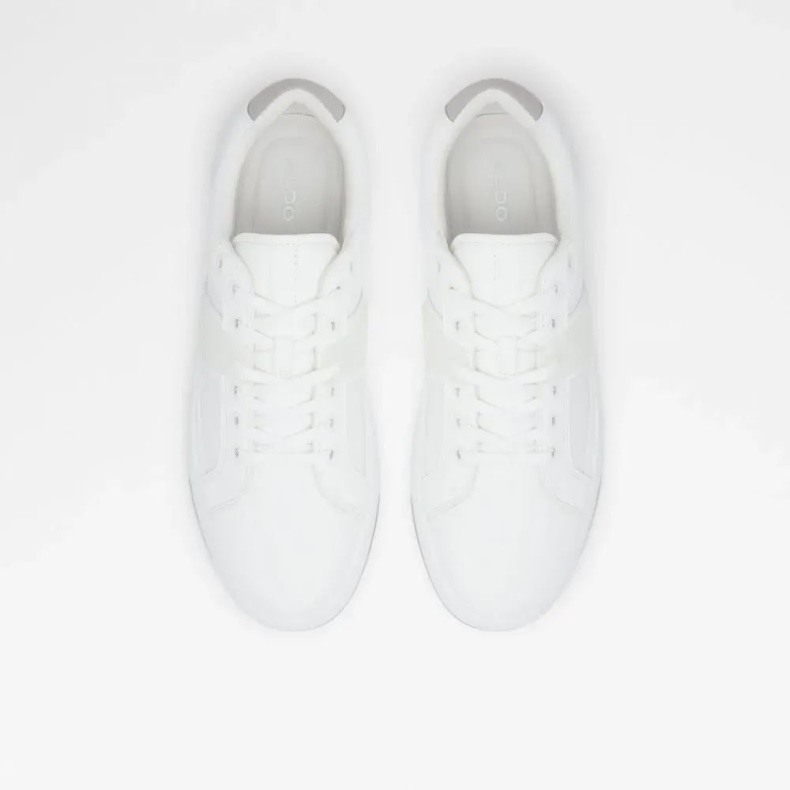 Fashion Aldo Makau Lav Top Sneaker Til Mænd Hvid