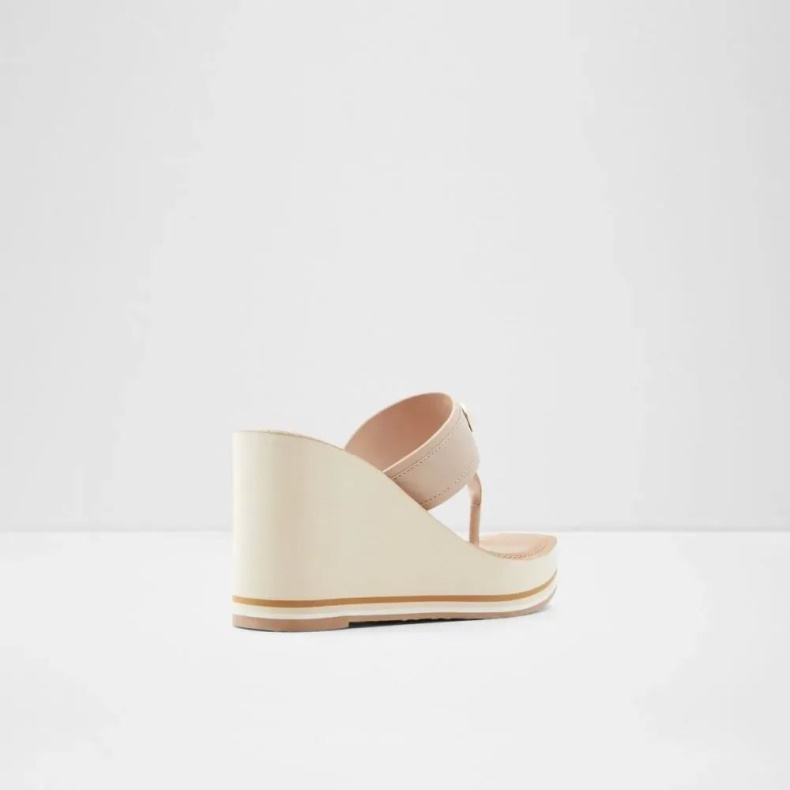 Macarenia Kvinders G-streng Strand Wedge Sandal Mode Aldo Lys-pink