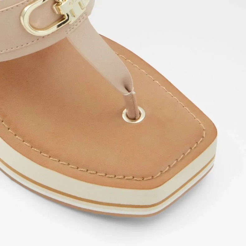 Macarenia Kvinders G-streng Strand Wedge Sandal Mode Aldo Lys-pink