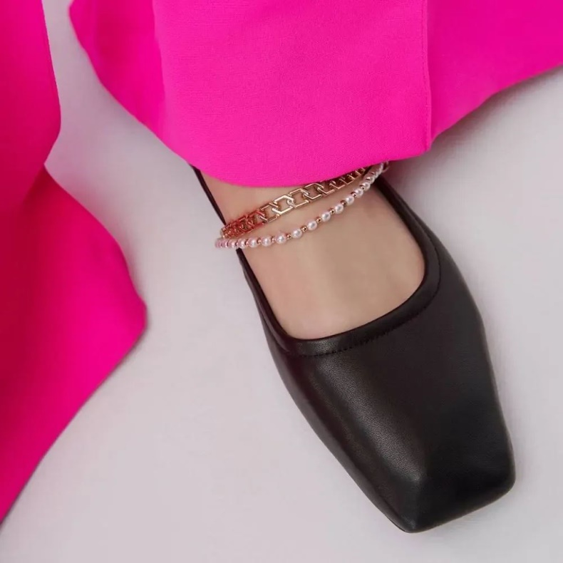 Aldo Miralethiel Ballerina Flad Sort Mode Til Kvinder