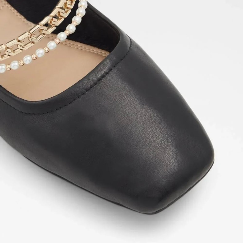 Aldo Miralethiel Ballerina Flad Sort Mode Til Kvinder