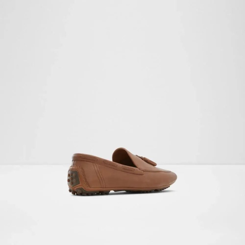 Fashion Aldo Lysebrun Millo Slip-on Driver Loafer Til Mænd
