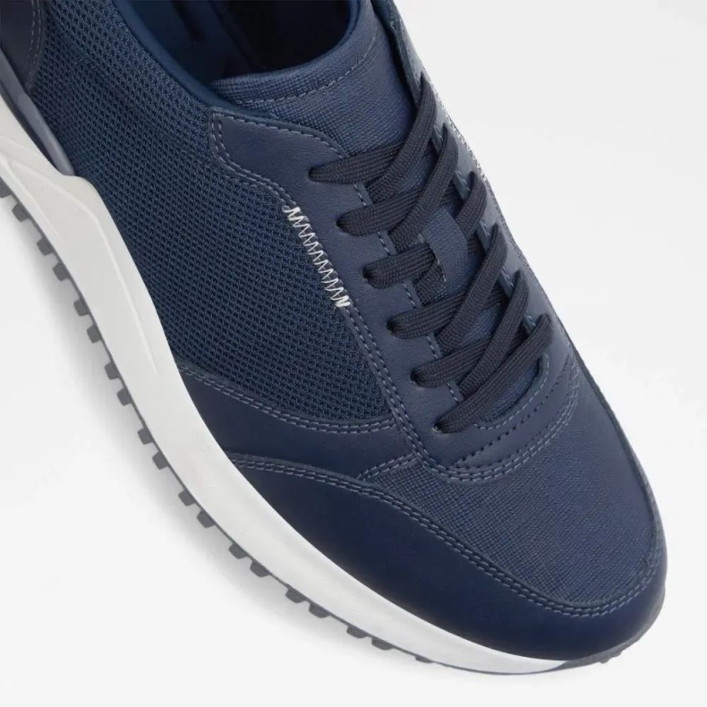 Fashion Marineblå Aldo Mintwood Lav Top Sneaker Til Mænd