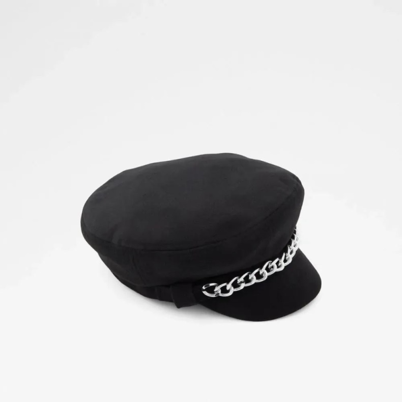 Miladan Dametilbehør Hat Mode Sort/sølv Multi Aldo