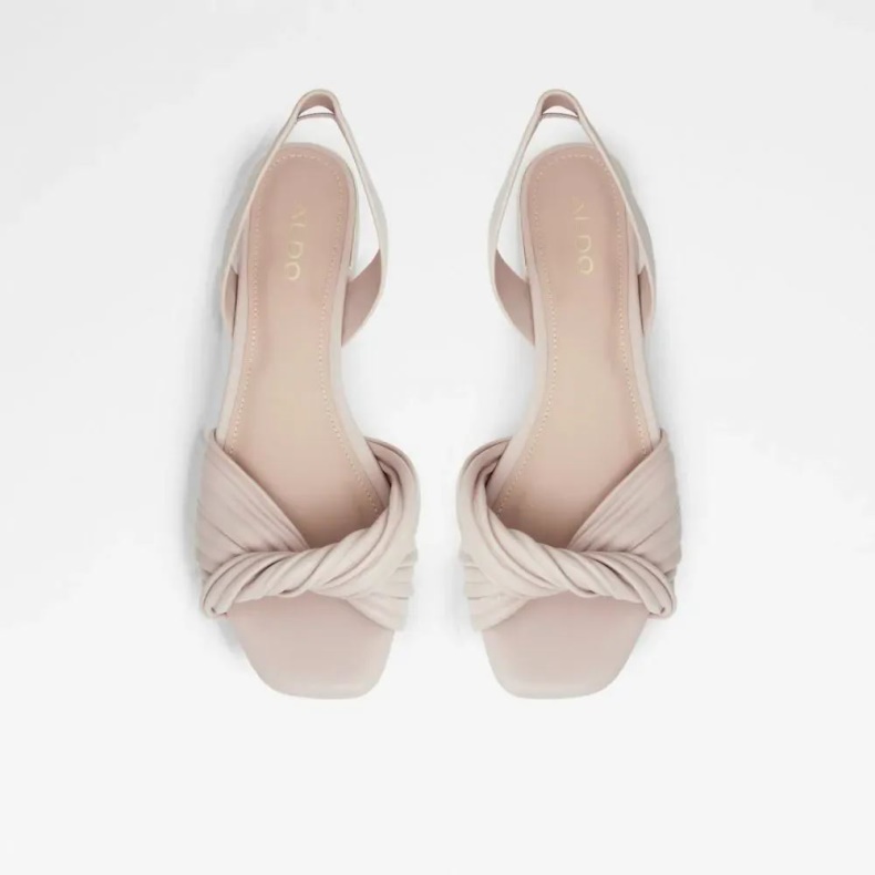 Aldo Nabila Dame Sandal Med Lav Blokhæl I Lys Pink Mode