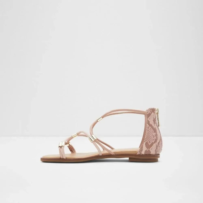 Oceriwenflex Kvinders Flad Strappy Sandal Mode Anden Pink Aldo