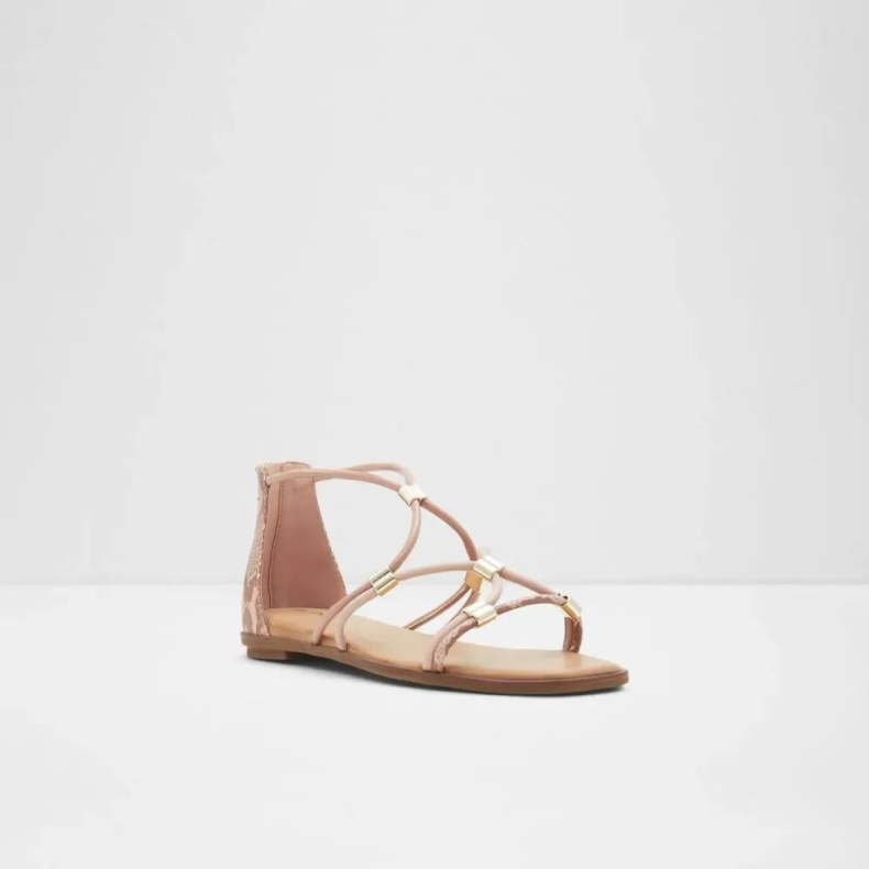 Oceriwenflex Kvinders Flad Strappy Sandal Mode Anden Pink Aldo