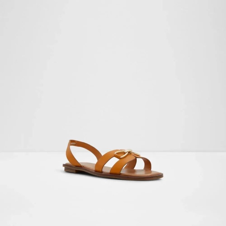 Medium Gul Odele Kvinders Slynge Tilbage Flad Sandal Aldo Mode