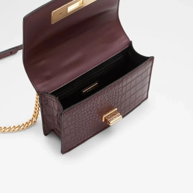 Mørk-lilla Olilinyth Håndtaske Til Kvinder Crossbody Mode Aldo