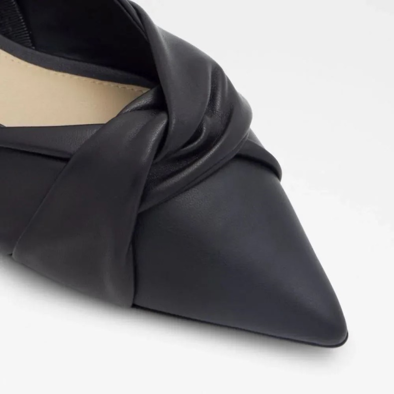 Mode Aldo Sort Olly Kvinders Slynge Tilbage Flad