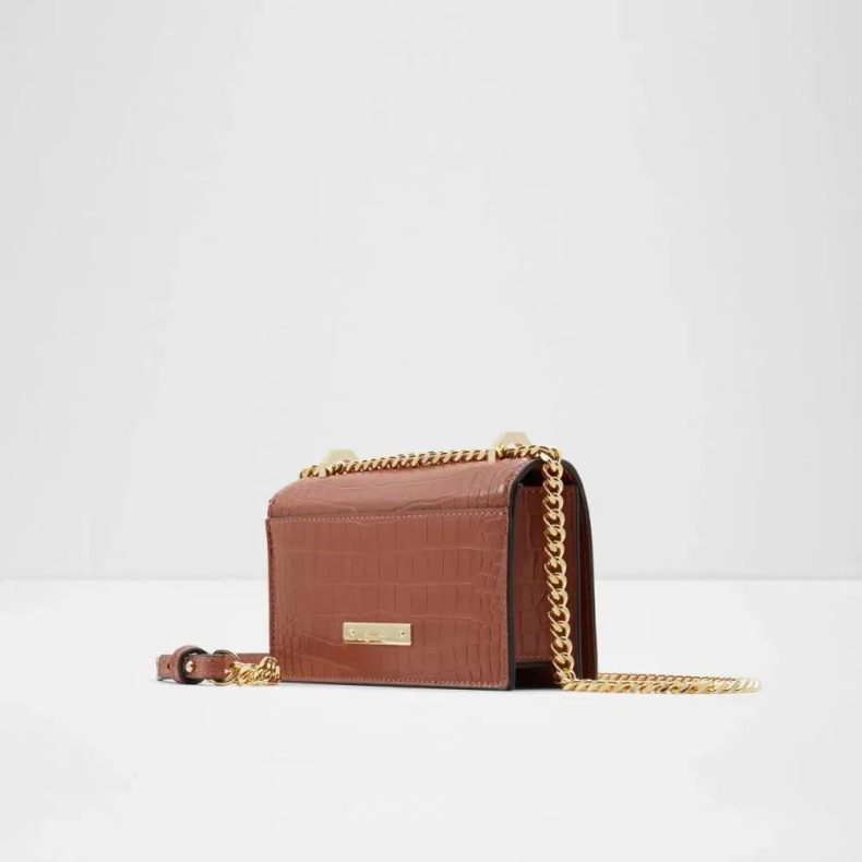 Anden Brun Mode Aldo Olilinyth Håndtaske Til Kvinder Crossbody