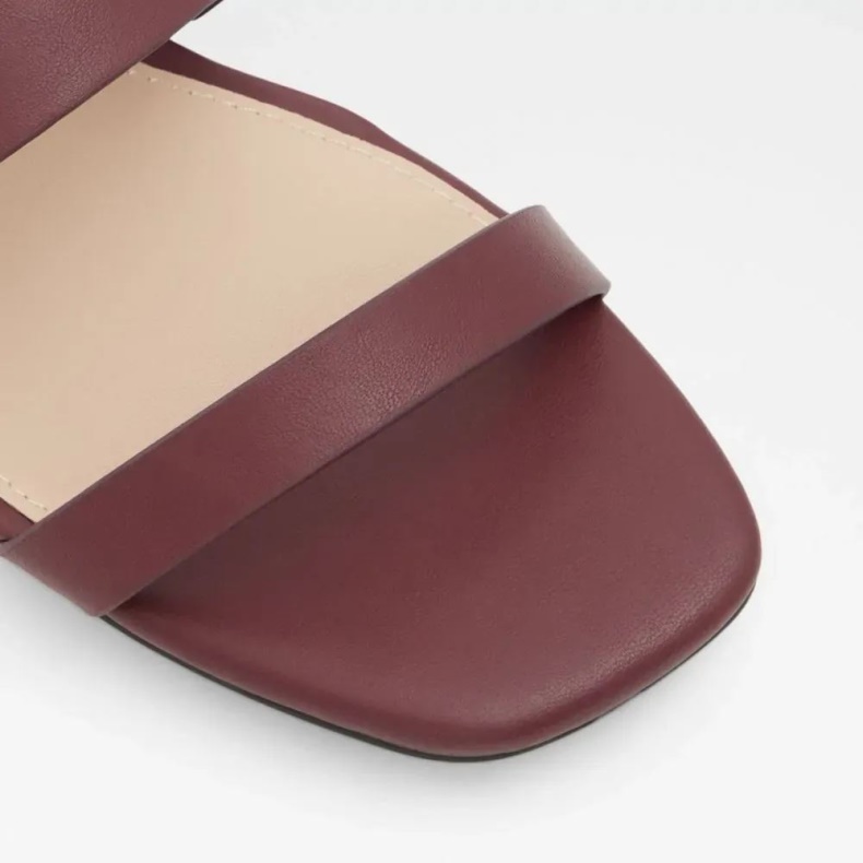 Bordo Aldo Fashion Onigohan Sandal Med Flade Hæle Til Kvinder
